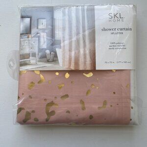 SKL Home Splatter fabric shower curtain